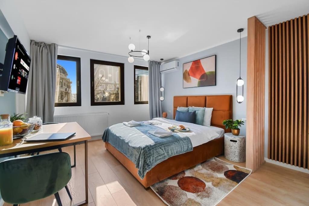 Mysa Modern Studio * Near Cismigiu Park * Netflix Bukareszt Zewnętrze zdjęcie